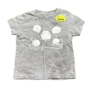 Julie & Joe Baby Dallas World Aquarium Glow in The Dark T-Shirt, Size 18M​​